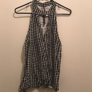 Checkered top